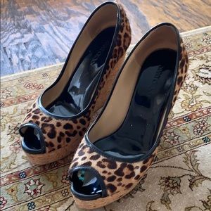 Jimmy Choo animal print shoes